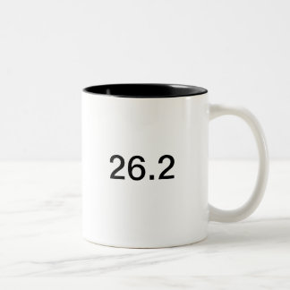 2 Couleurs Tasse de marathon
