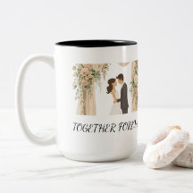 Tasse de mariage Ensemble pour toujours