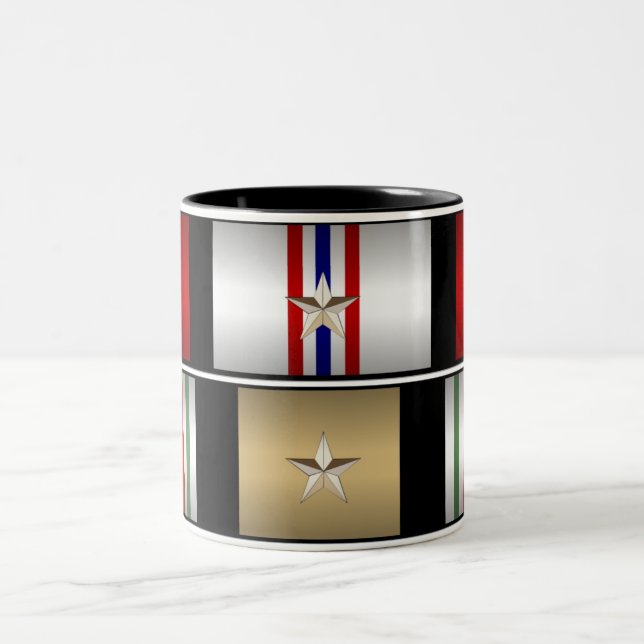 2 Couleurs Tasse de médailles d'Irakien et de campagne de (Centre)