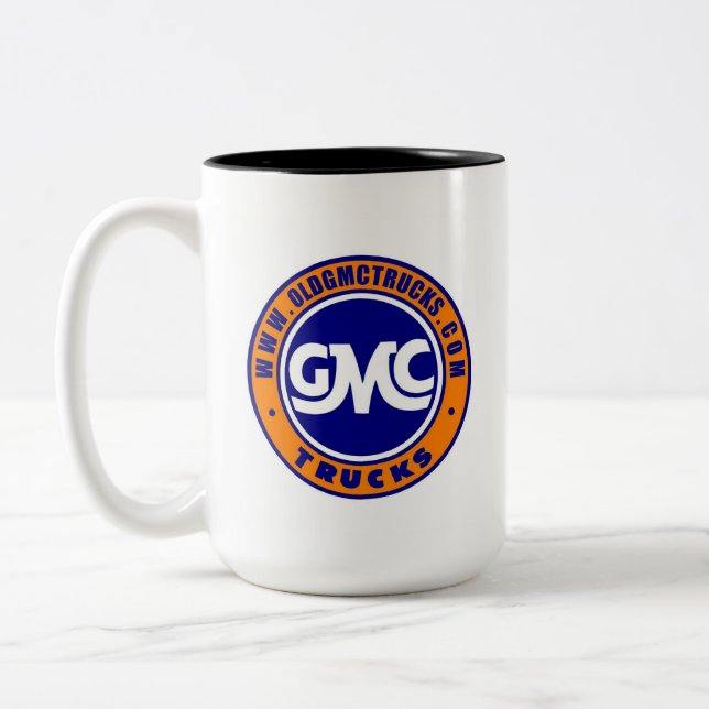 2 Couleurs tasse de membre d'oldGMCtrucks.com (Gauche)