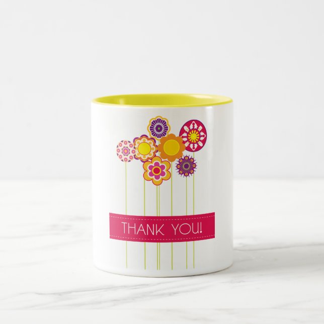 2 Couleurs Tasse de Merci (Centre)
