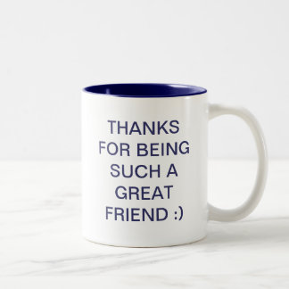 2 Couleurs Tasse de Merci