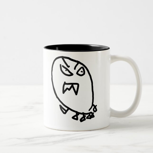 2 Couleurs Tasse de monstre (Droit)
