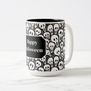 2 Couleurs Tasse de monstre d'Halloween
