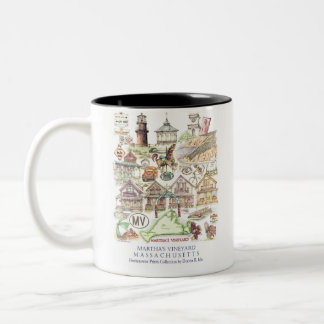 2 Couleurs Tasse de montage de vignoble de Martha