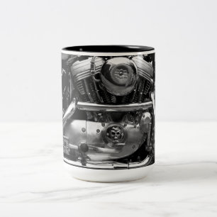 2 Couleurs Tasse de moteur de motocyclette