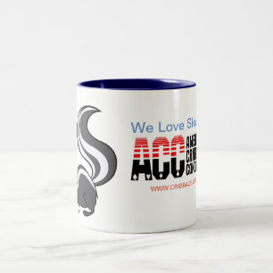 2 Couleurs Tasse de mouffette du congrès de Cribbage