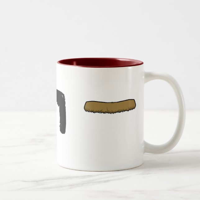 2 COULEURS TASSE DE MOUSTACHE ! (Droit)