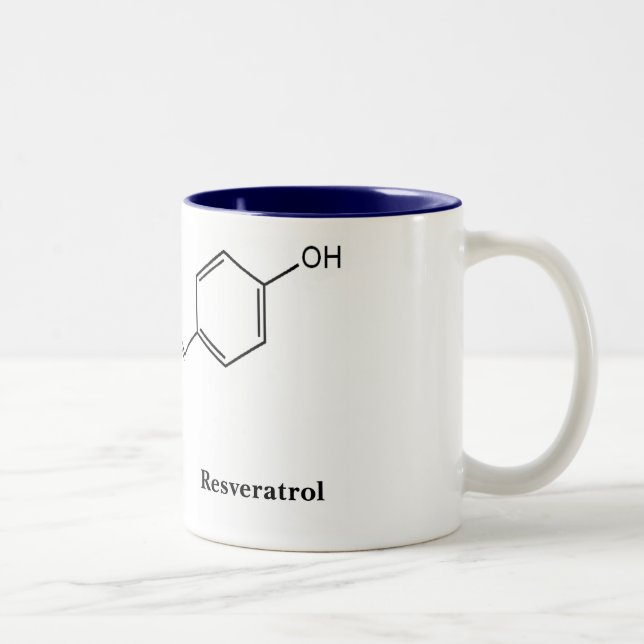 2 Couleurs Tasse de myrtille de Resveratrol (Droit)