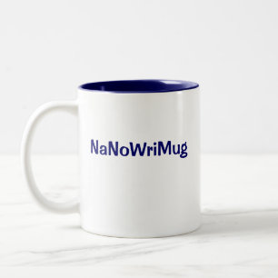 2 Couleurs Tasse de NaNoWriMo