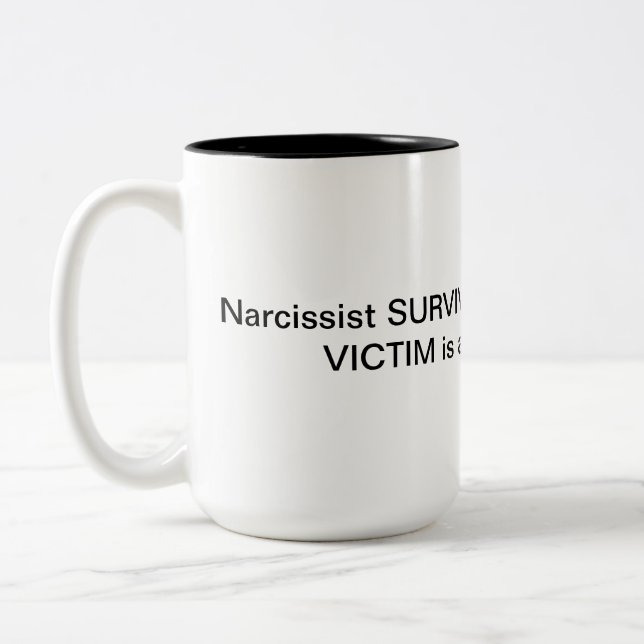 2 Couleurs Tasse de Narcissist (Gauche)