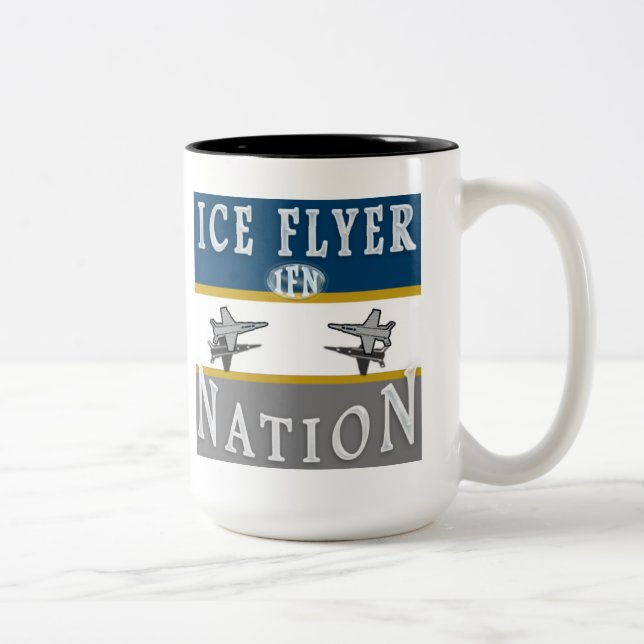 2 Couleurs Tasse de nation d'insecte de glace (Droit)