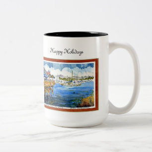 2 Couleurs Tasse de navigation