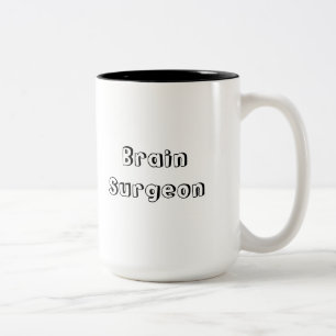2 Couleurs Tasse de neurochirurgien