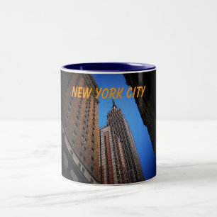 2 Couleurs Tasse de New York City (empire)