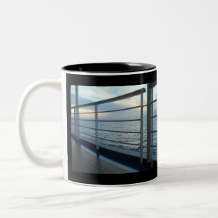 2 Couleurs Tasse de niveau de vue de plate-forme