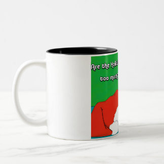 2 Couleurs Tasse de Noël Chat