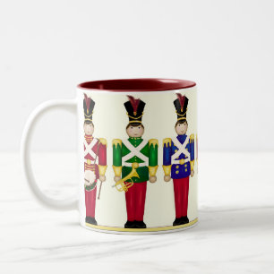 2 Couleurs Tasse de Noël de soldats de jouet