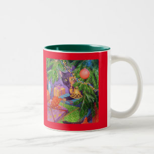 2 Couleurs Tasse de Noël "Souris"