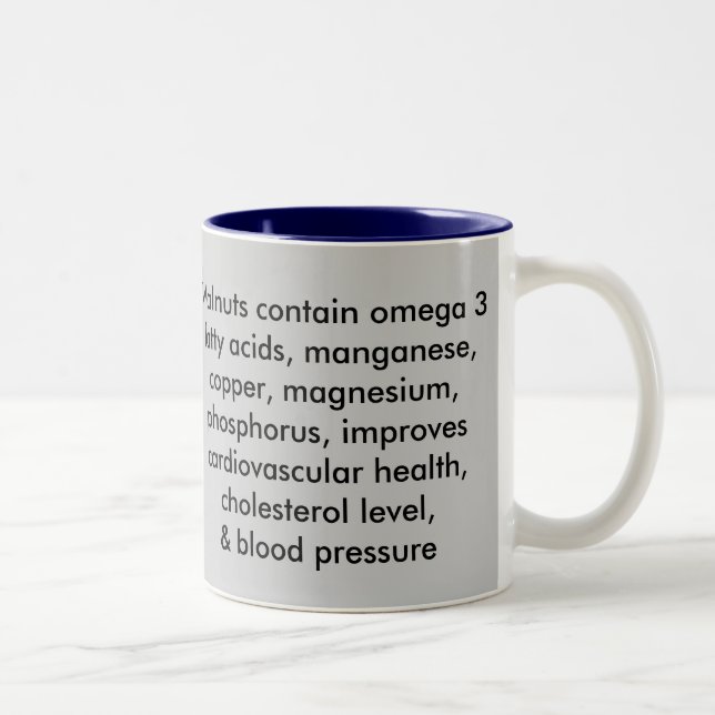 2 Couleurs Tasse de noix (Droit)