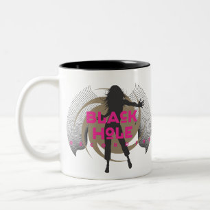 2 Couleurs Tasse de "or" d'enregistrements de trou noir