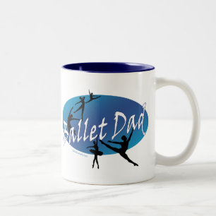 2 Couleurs Tasse de papa de ballet