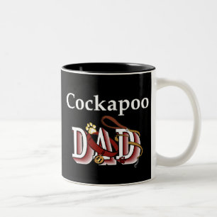 2 Couleurs Tasse de papa de Cockapoo