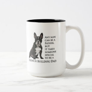 2 Couleurs Tasse de papa de Frenchie