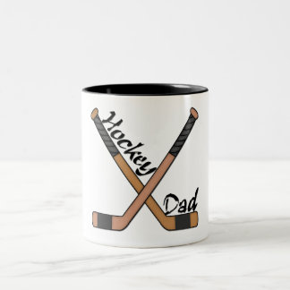 2 Couleurs Tasse de papa d'hockey
