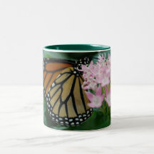 Tasse de papillon de monarque