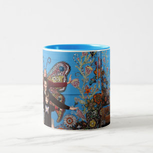 2 Couleurs Tasse de papillon salissez, d'Erin et de Julie