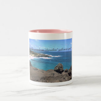 2 Couleurs Tasse de paradis