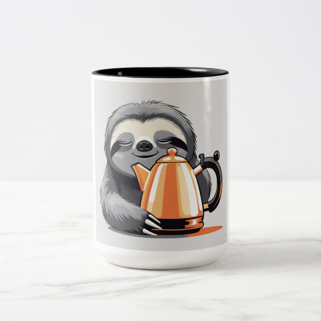2 Couleurs Tasse de paresseux (Centre)