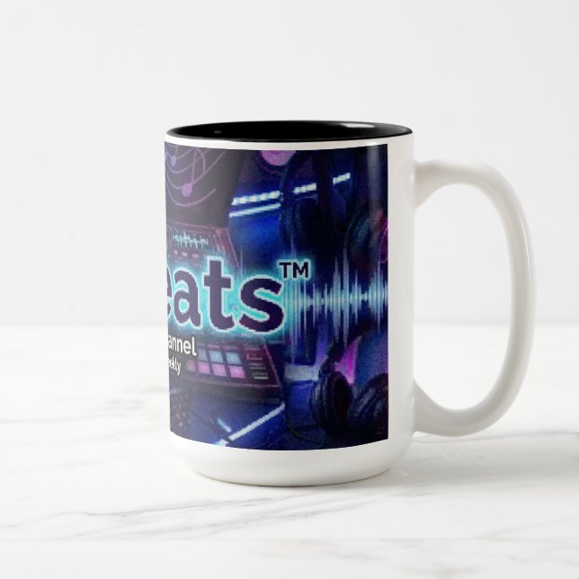 2 Couleurs Tasse de partage de musique originale GRATUITE de  (Droit)