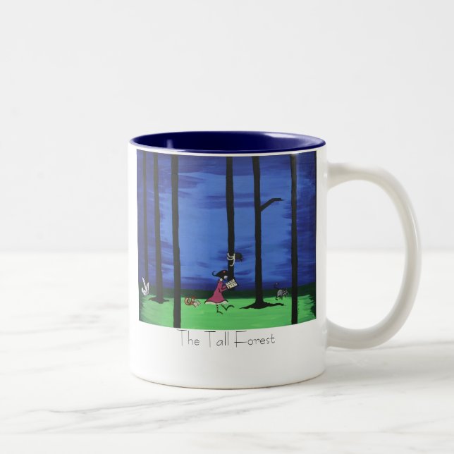 2 Couleurs Tasse de Patricia d'aube - customisée -… - (Droit)