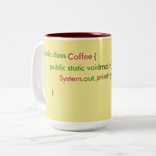 2 Couleurs Tasse de pause - Cadeaux pour les programmeurs