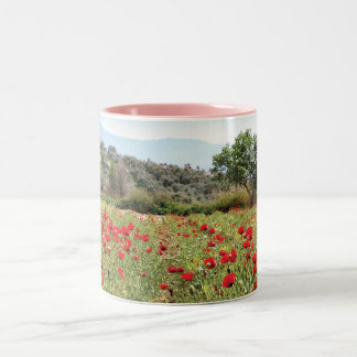2 Couleurs Tasse de pavot