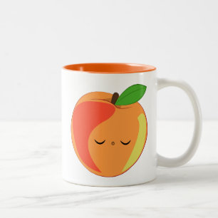 2 Couleurs Tasse de pêche de Kawaii Lil somnolent'