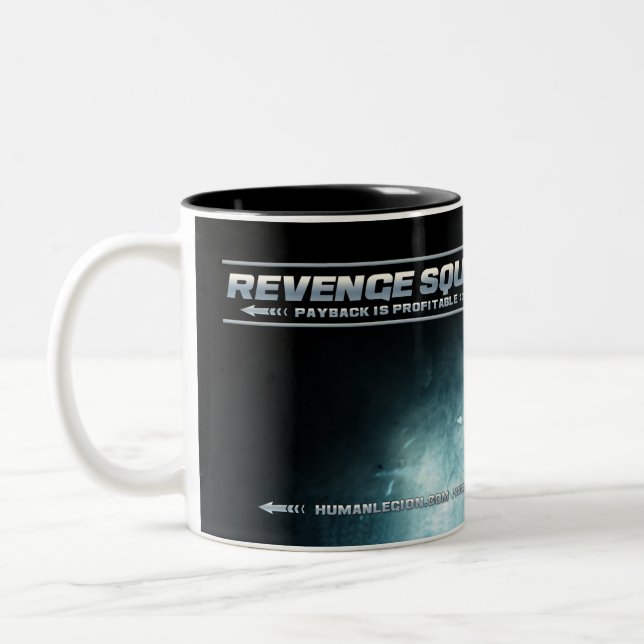 2 Couleurs Tasse de peloton de vengeance (Gauche)