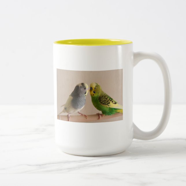 2 Couleurs Tasse de perruche (Droit)