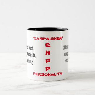 2 Couleurs Tasse de personnalité d'ENFP