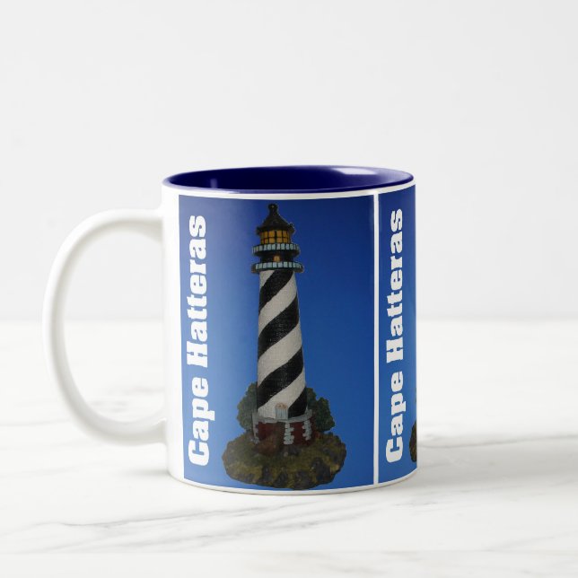 2 Couleurs Tasse de phare du Cap Hatteras (Gauche)