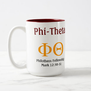 2 Couleurs Tasse de Phi-Thêta
