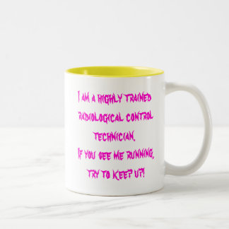 2 Couleurs Tasse de physique sanitaire de LANL