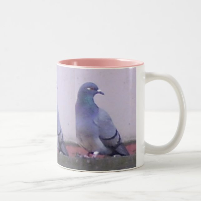 2 Couleurs Tasse de pigeon (Droit)