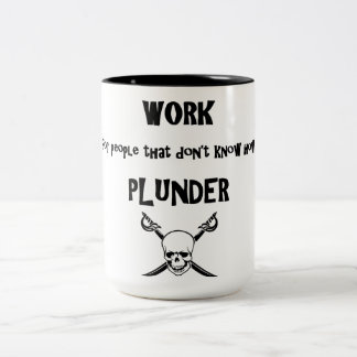 2 Couleurs Tasse de pillage