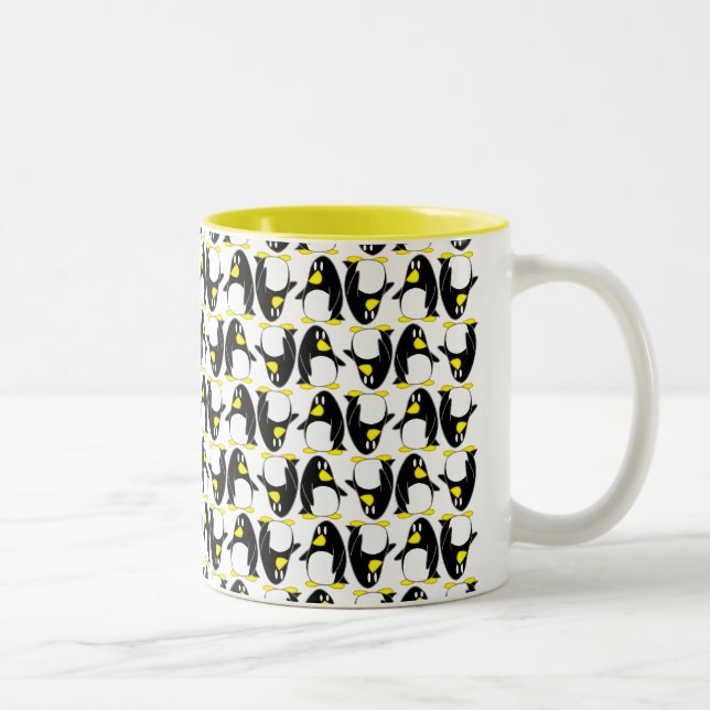2 Couleurs Tasse de pingouin (Droit)