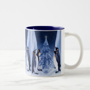 2 Couleurs Tasse de pingouins