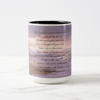 2 Couleurs Tasse de plage