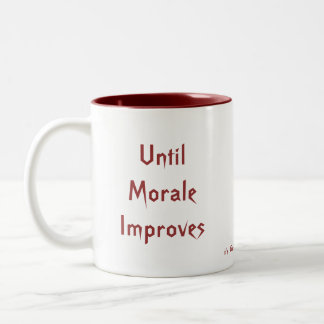 2 Couleurs Tasse de plan d'amélioration de moral